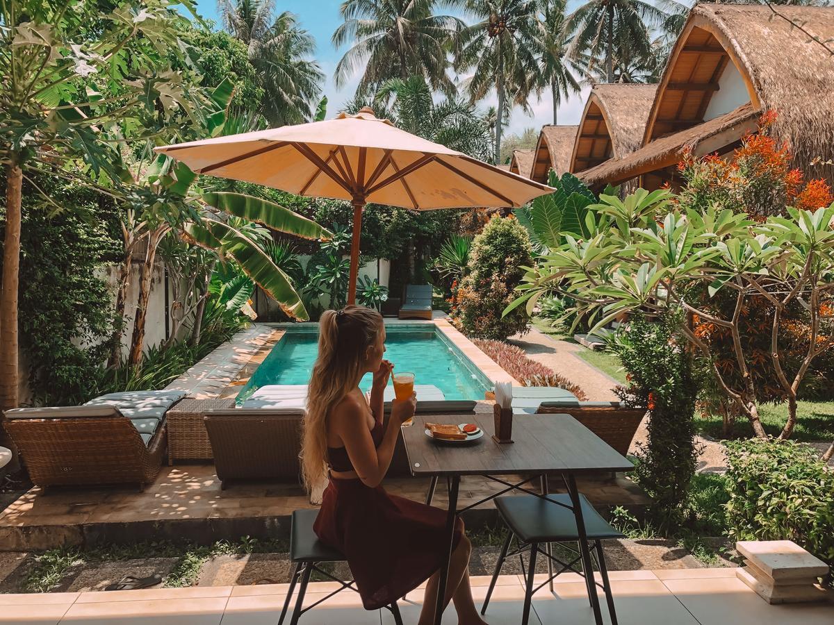 Teras Lombok Bungalow スンギギ エクステリア 写真